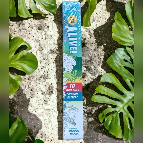 🆕 Kaplan It's Alive! Bring Life Science to Life,10 Wall Sized Coloring Posters - Picture 4 of 4